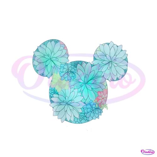 mickey-mouse-icon-succulents-png-sublimation-download