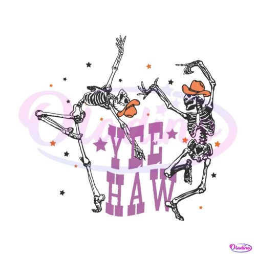 yeehaw-halloween-svg-funny-dancing-skeleton-svg-cricut-file