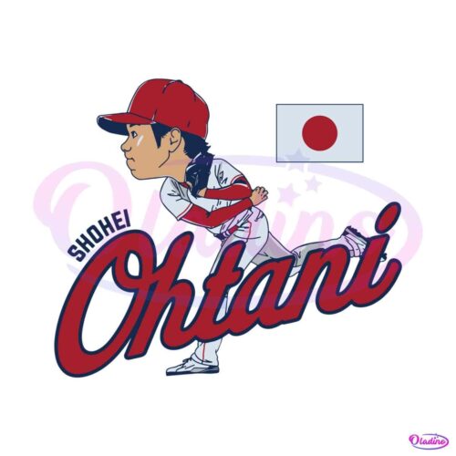 shohei-ohtani-japan-caricature-mlb-svg-digital-files