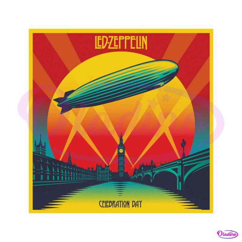 led-zeppelin-band-vintage-svg-celebration-day-album-svg