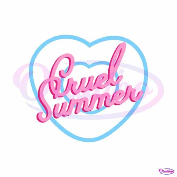 vintage-cruel-summer-heart-taylor-swift-svg-digital-cricut-file