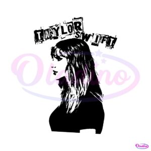 retro-taylor-swift-black-and-white-svg-silhouette-cricut-file