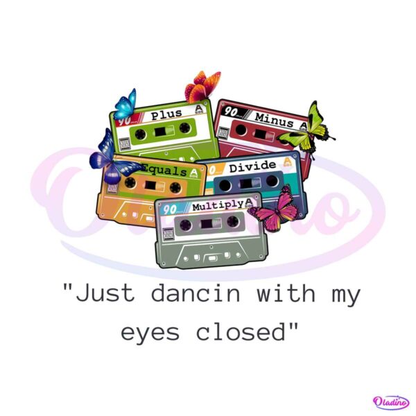 just-dancin-with-my-eyes-closed-svg-lyrics-ed-sheeran-svg