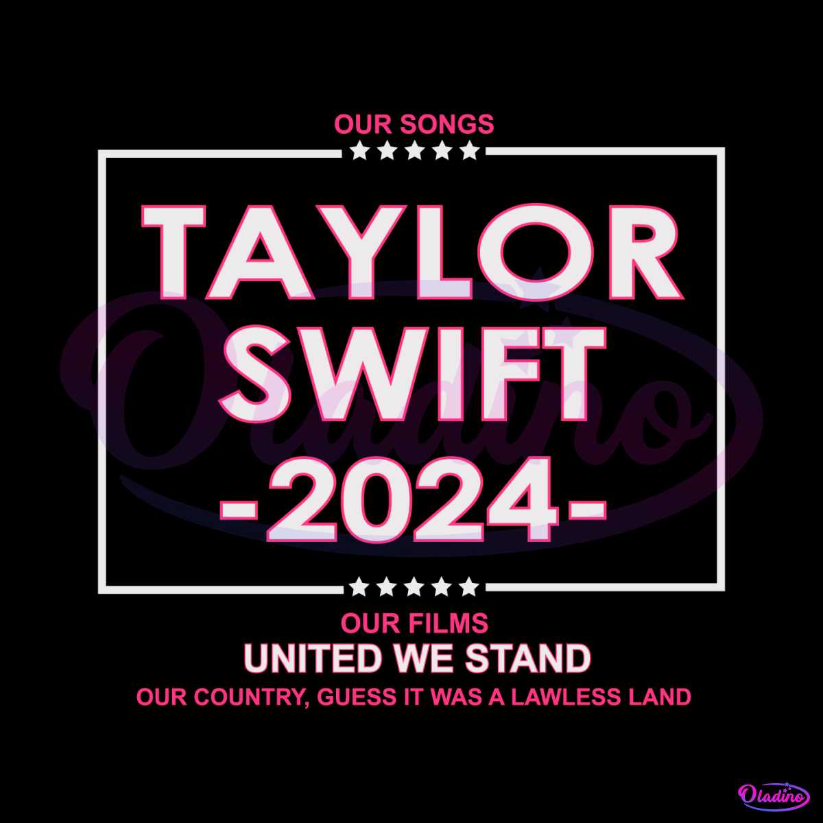 Taylor for President SVG United We Stand SVG Digital File