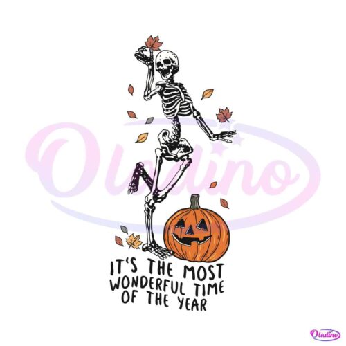 halloween-skeleton-the-most-wonderful-time-of-the-year-svg