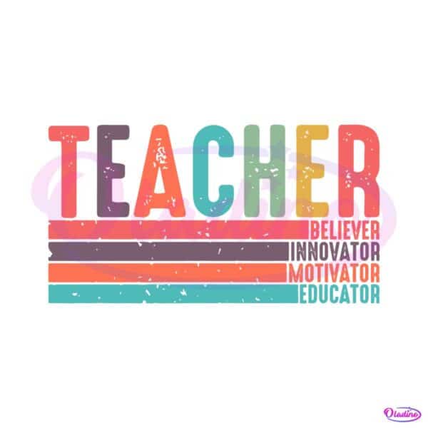 retro-teacher-believer-innovator-motivator-educator-svg-file