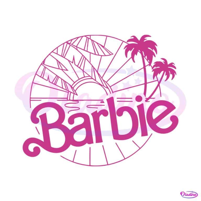 Barbie Malibu Vibes SVG Barbie Vacation SVG Digital Cricut File - Oladino