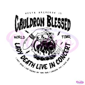 cauldron-blessed-lady-death-live-in-concert-svg-digital-file