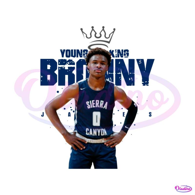 bronny-james-young-king-bronny-usc-trojan-png-download