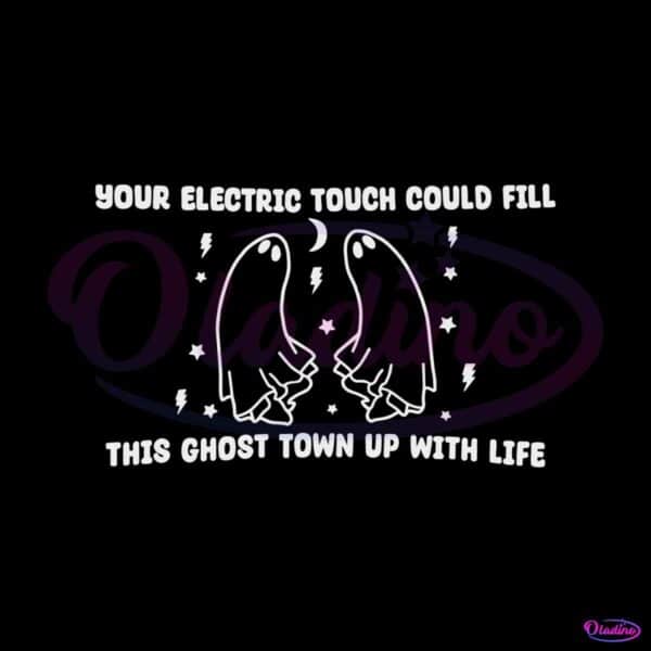 ghost-electric-touch-taylors-version-svg-digital-cricut-file
