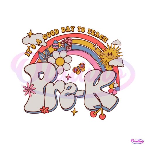 its-a-good-day-to-teach-pre-k-svg-teacher-life-svg-digital-file