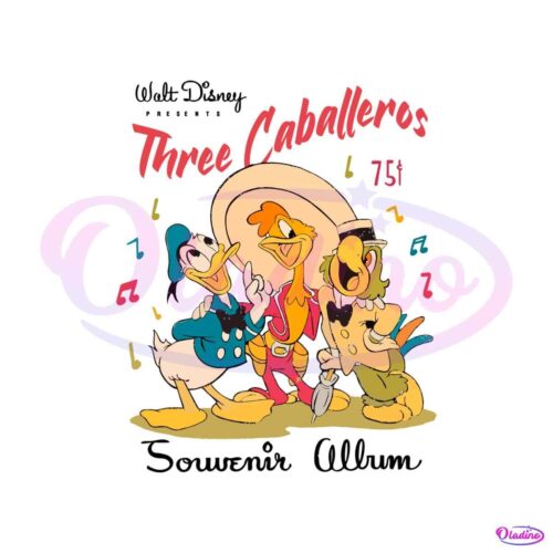 vintage-disney-the-three-caballeros-svg-graphic-design-file