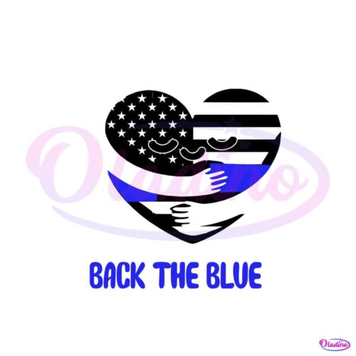 police-back-the-blue-heart-svg-jobs-svg-cutting-digital-file