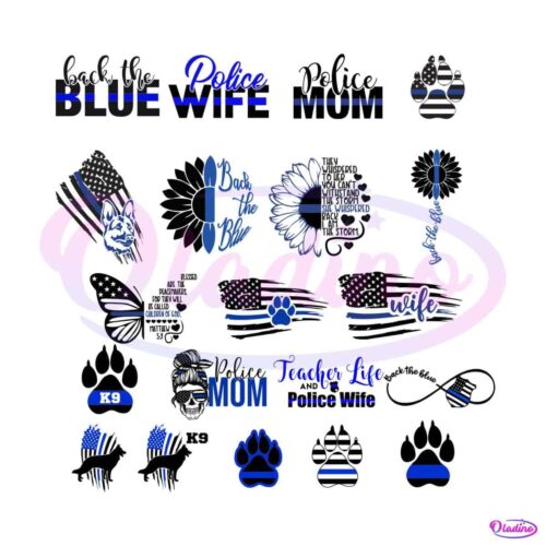 police-wife-police-mom-svg-american-flag-svg-cutting-digital-file