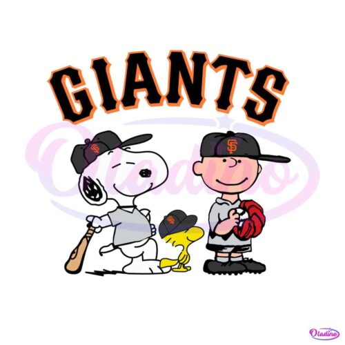 snoopy-charlie-brown-giants-baseball-mlb-svg-cricut-file