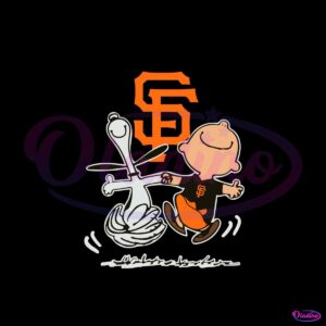 snoopy-charlie-brown-san-francisco-giants-baseball-digital-file