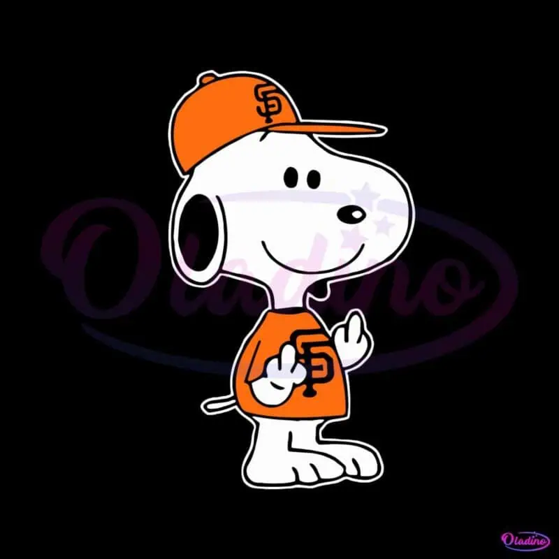 snoopy-san-francisco-giants-baseball-mlb-svg-cricut-file