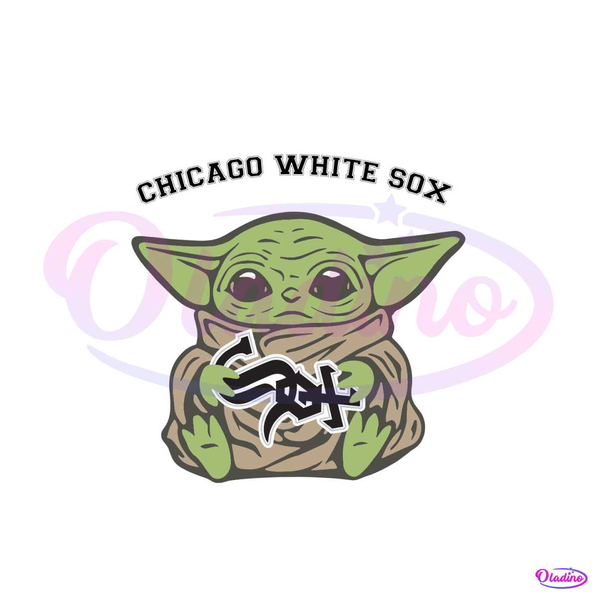 MLB Baseball Chicago White Sox Star Wars Baby Yoda Shirt