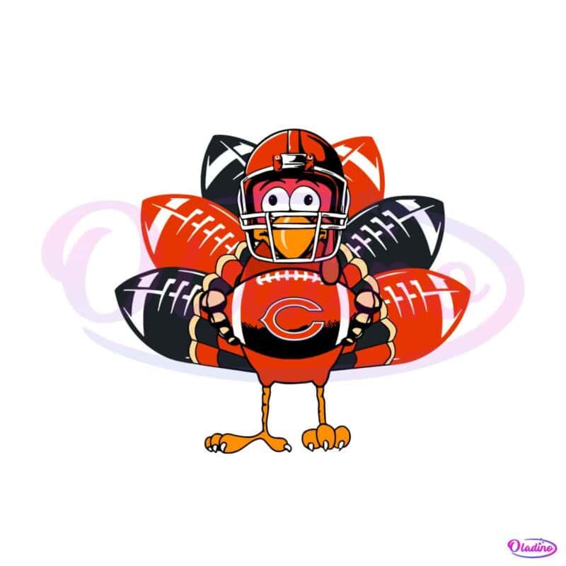 Chicago Bears Monsters Midway SVG File, Football Go Bears SVG