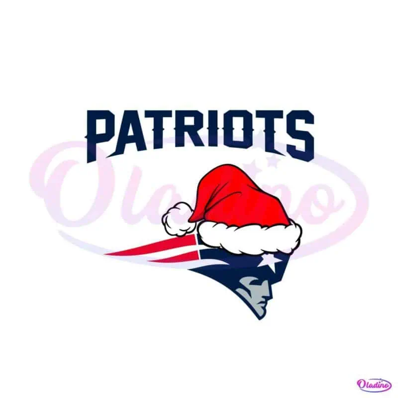 new-england-patriots-nfl-christmas-logo-svg-download