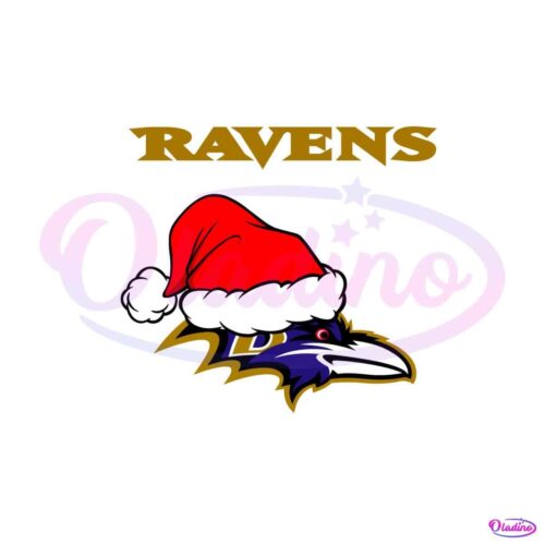 baltimore-ravens-nfl-christmas-logo-svg-graphic-design-file