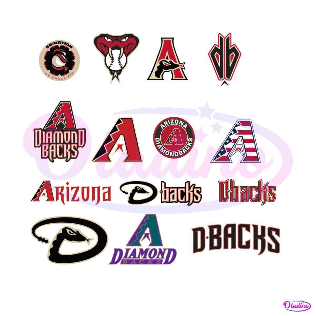 Arizona Diamondbacks Sleeve Patch – Set Of TWO, DB Iron-On, Free Tracking