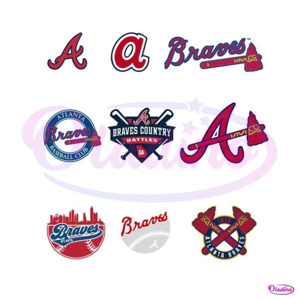 Pour Larry A Crown For The Atlanta Baseball SVG File For Cricut