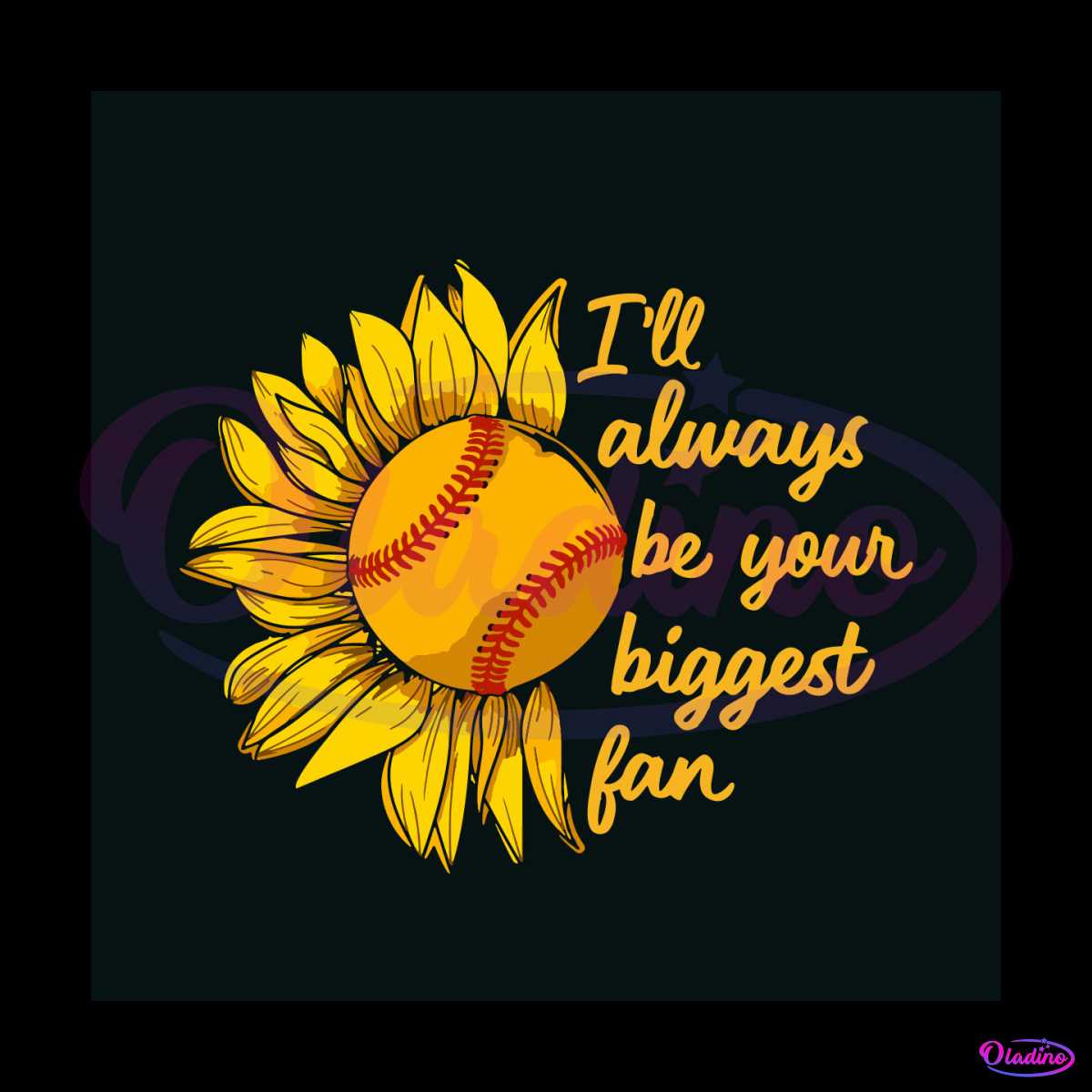 Baseball Mom Svg, I'll Always Be Your Biggest Fan Svg, Baseball