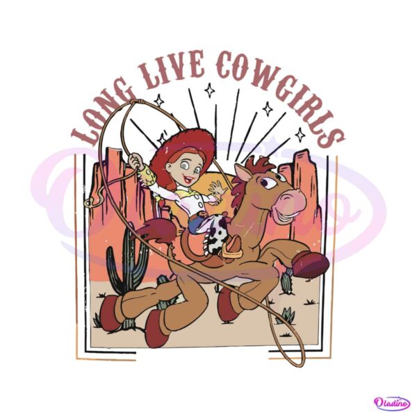 vintage-disney-toy-story-long-live-cowgirl-svg-cutting-file