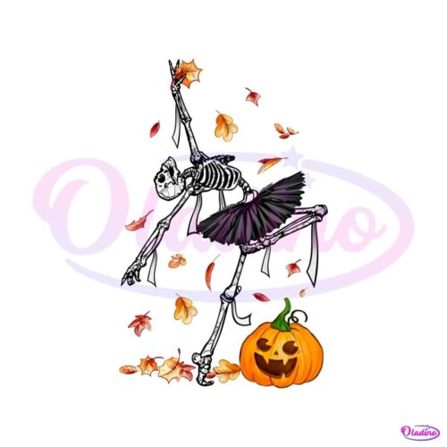 skeleton-dancing-pumpkin-halloween-png-autumn-leaves-png