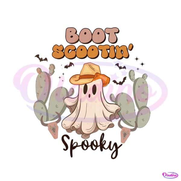 western-cowboy-ghost-boot-scootin-spooky-png-download