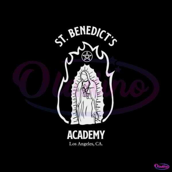 st-benedicts-academy-los-angeles-svg-digital-cricut-file