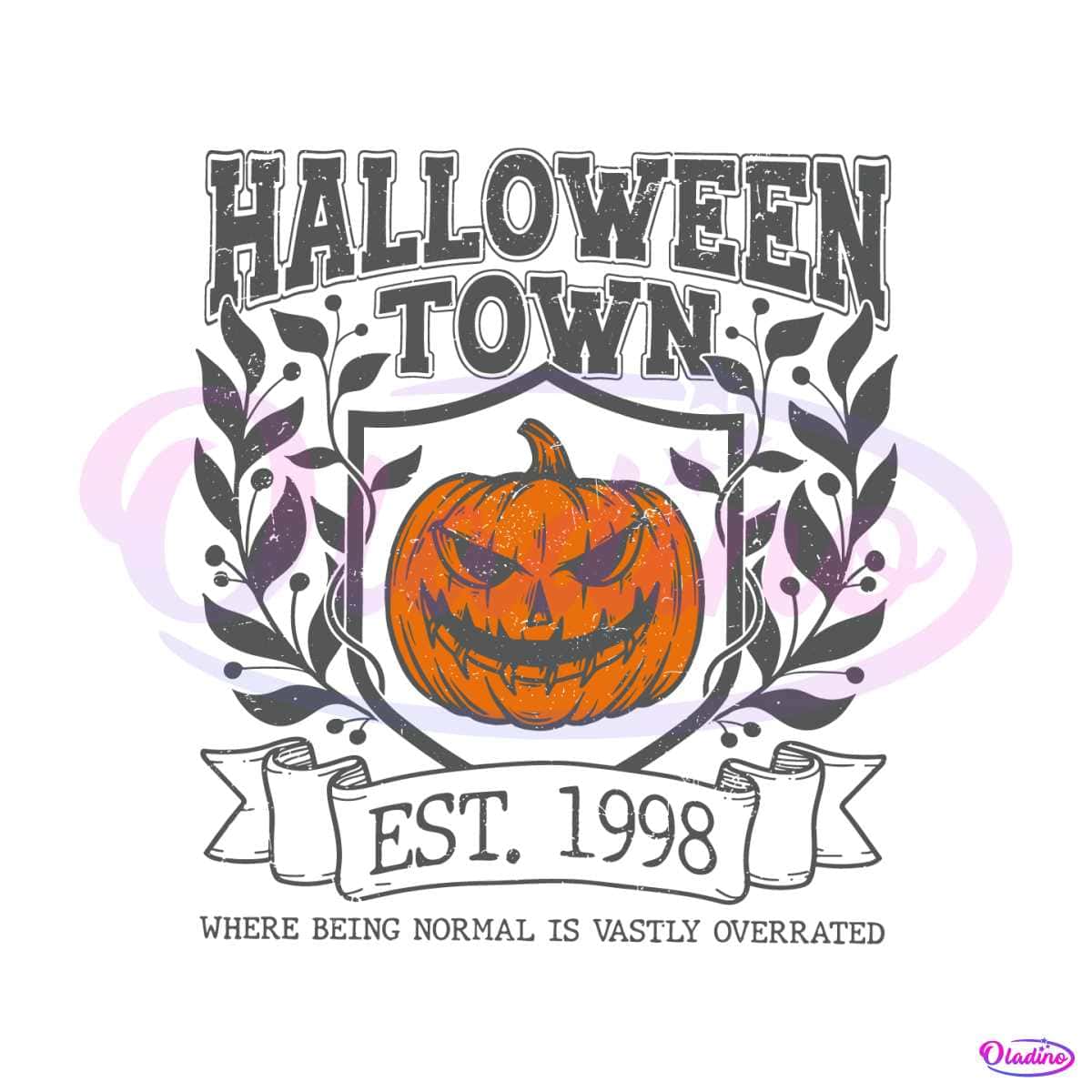 Halloweentown Est 1998 SVG Horror School SVG File For Cricut