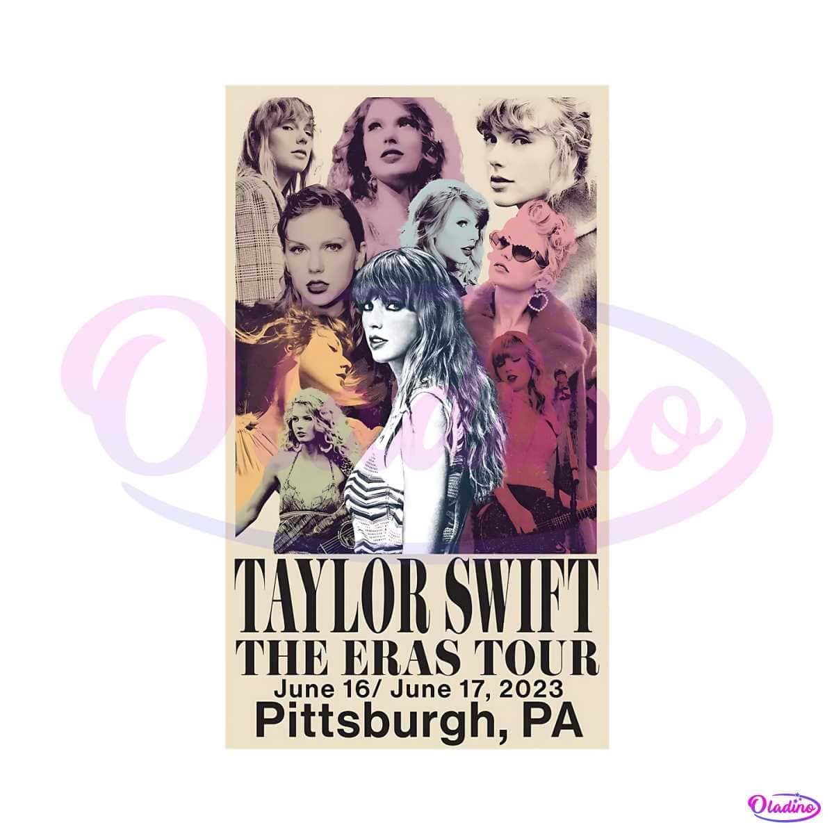 Taylor Swift The Eras Tour Pittsburgh PA PNG Download