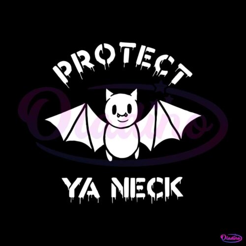 vintage-halloween-protect-ya-neck-svg-graphic-design-file