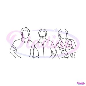 jonas-brothers-band-svg-outline-drawing-jonas-brothers-svg