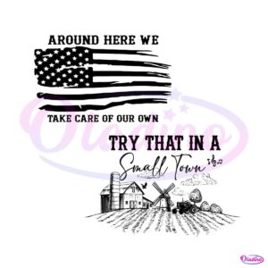 try-that-in-a-small-town-country-music-svg-bundle