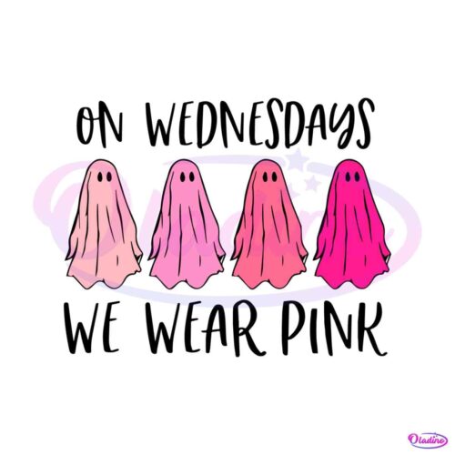 on-wednesday-we-wear-pink-ghost-vintage-svg-cricut-file