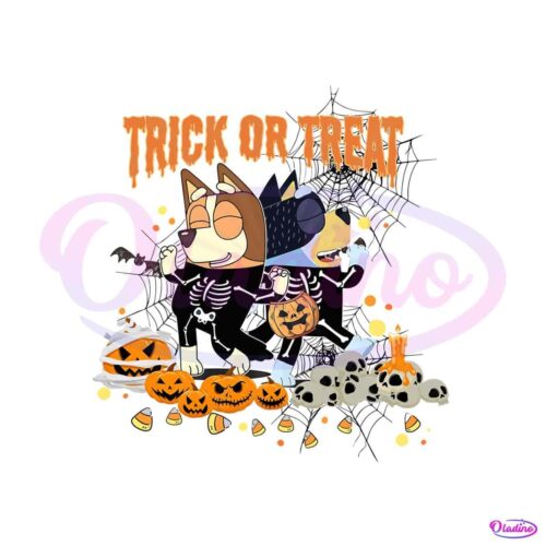 funny-bluey-halloween-png-trick-or-treat-png-sublimation