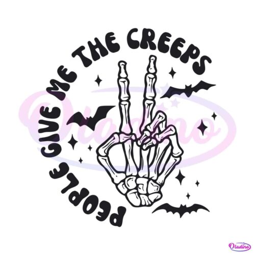 people-give-me-the-creeps-peace-skeleton-hand-svg-file