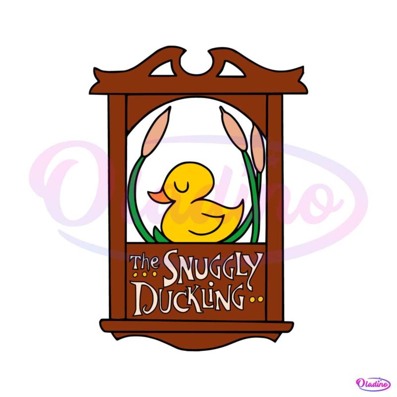 the-snuggly-duckling-svg-tangled-series-svg-digital-file