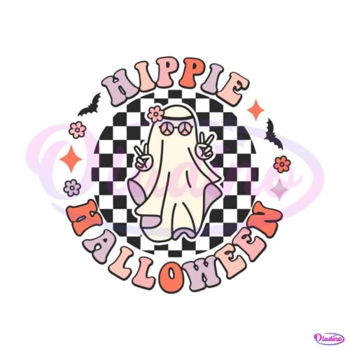 hippie-halloween-svg-floral-cute-ghost-svg-digital-cricut-file