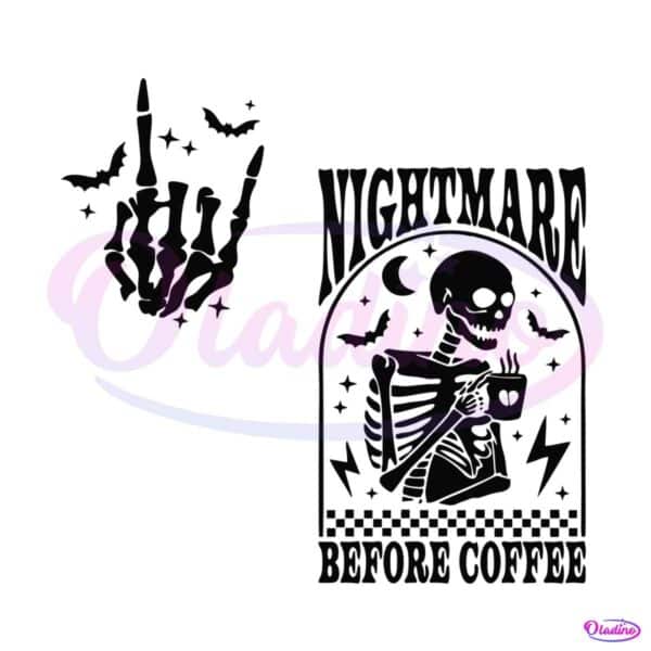 nightmare-before-coffee-halloween-svg-graphic-design-file