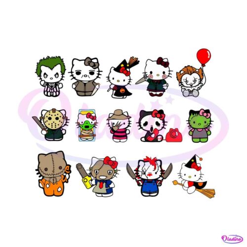 bundle-hello-kitty-horror-halloween-character-svg-bundle