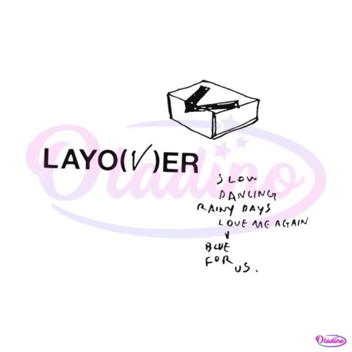 bts-v-layover-solo-debut-album-svg-graphic-design-file