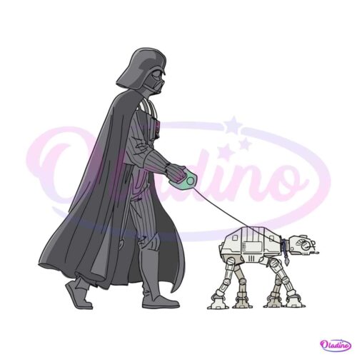 star-wars-darth-vader-and-at-at-svg-graphic-design-file