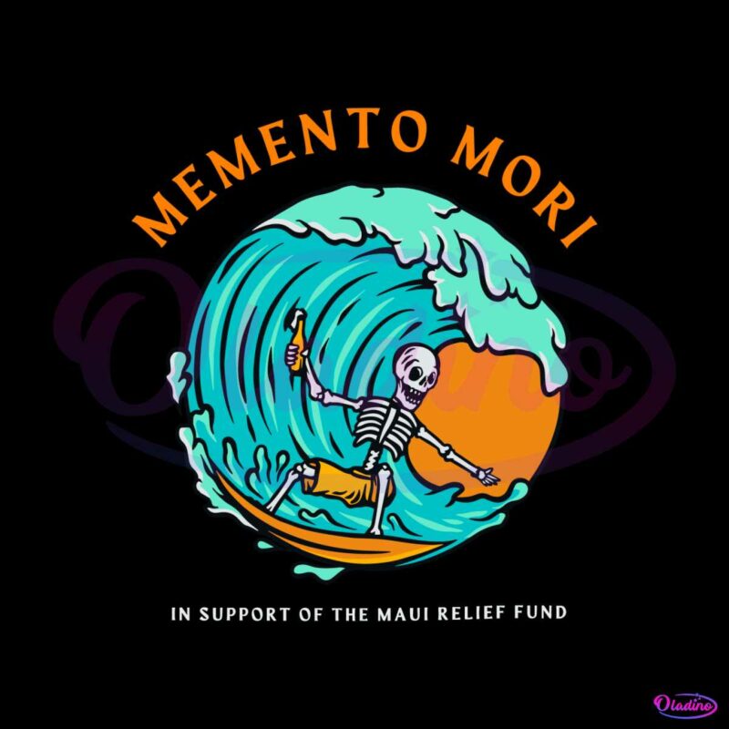 memento-mori-in-support-of-the-maui-relief-fund-svg-file