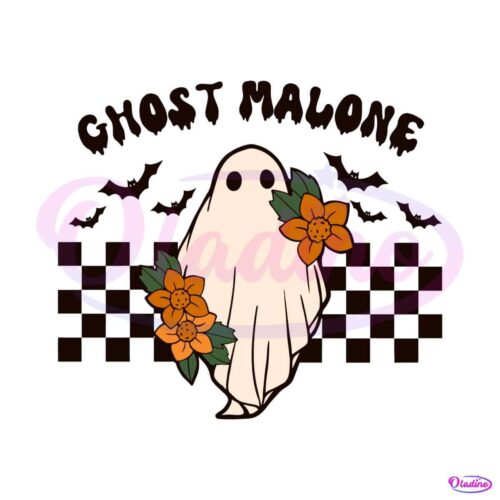 floral-ghost-malone-svg-halloween-party-svg-cricut-file