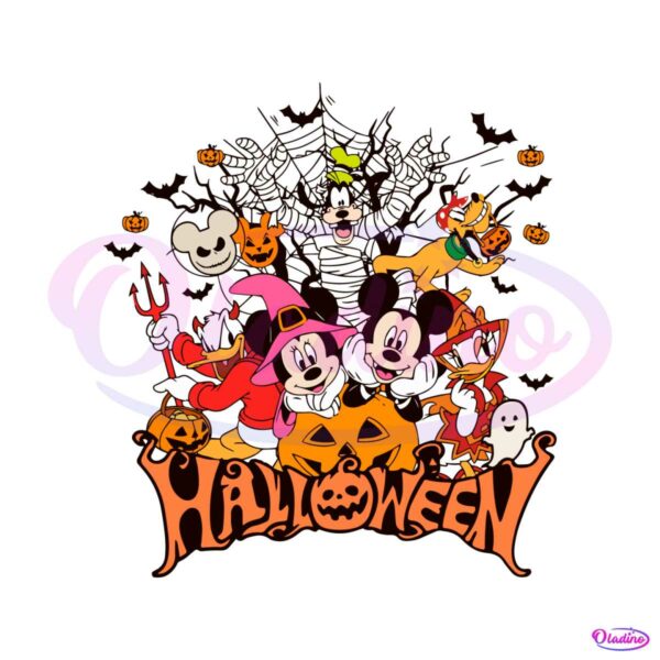 retro-disneyland-halloween-mickey-and-friends-svg-download