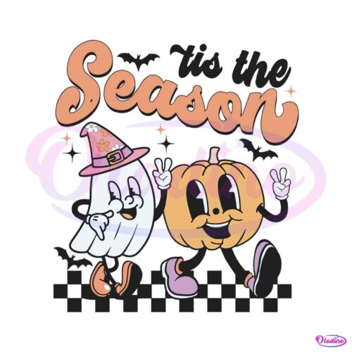 retro-halloween-tis-the-season-funny-spooky-season-svg